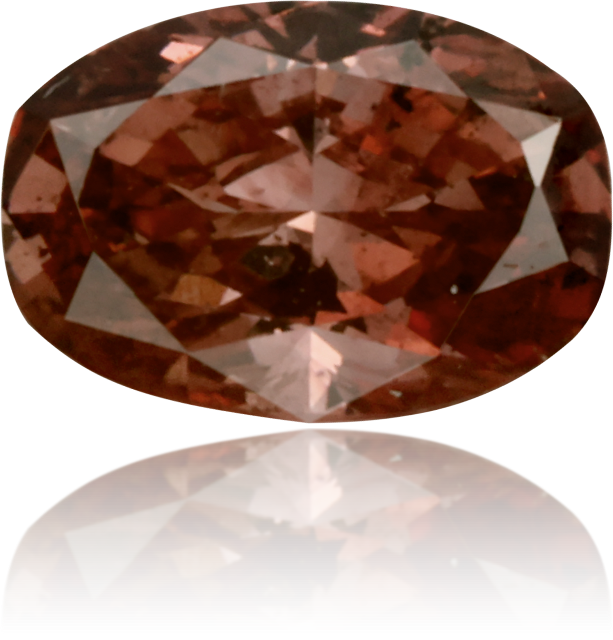Natural Pink Diamond Oval 0.31 ct Polished