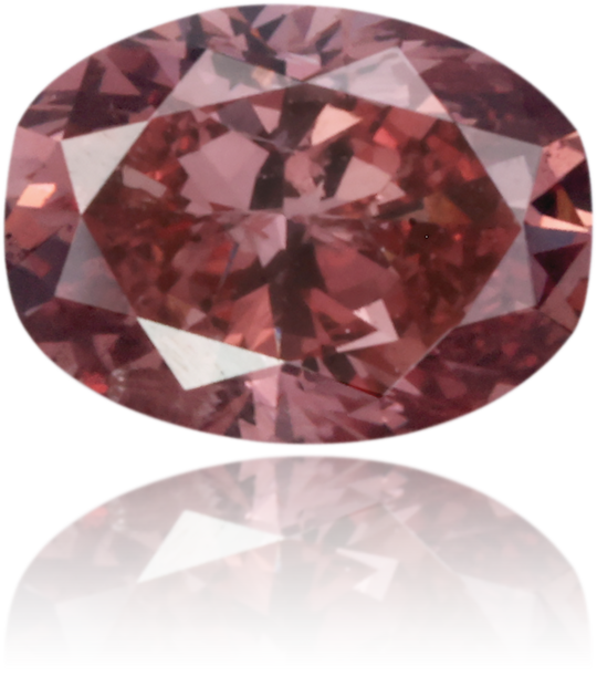 Natural Pink Diamond Oval 0.28 ct Polished