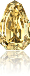 Natural Green Diamond Shield 3.13 ct Polished