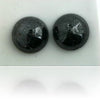 Natural Black Diamond Cabochon 16.85 ct Polished