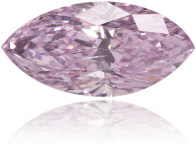 Natural Purple Diamond Marquise 0.15 ct Polished