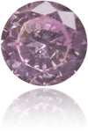 Natural Purple Diamond Round 0.17 ct Polished