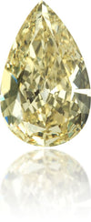 Natural Yellow Diamond Pear Shape 1.01 ct Polished