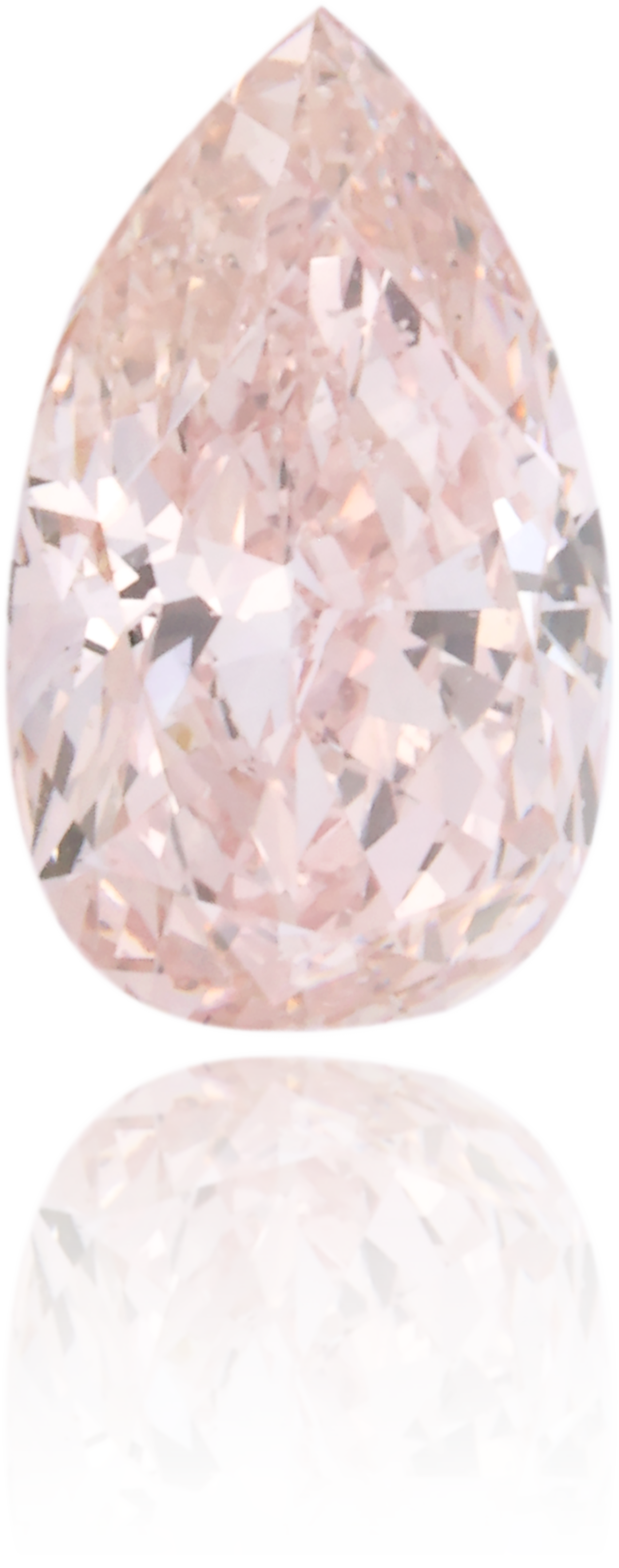 Natural Pink Diamond Pear Shape 0.64 ct Polished