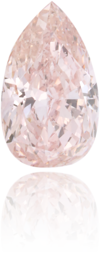 Natural Pink Diamond Pear Shape 0.64 ct Polished