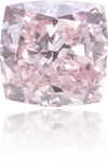 Natural Pink Diamond Cushion 0.17 ct Polished