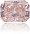 Natural Pink Diamond Rectangle 0.29 ct Polished