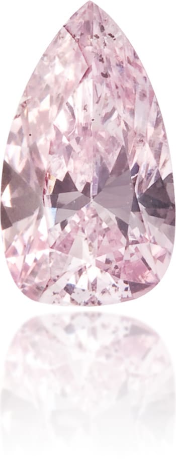 Natural Purple Diamond Pear Shape 0.17 ct Polished