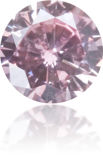 Natural Pink Diamond Round 0.15 ct Polished