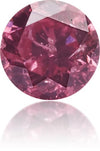 Natural Pink Diamond Round 0.17 ct Polished