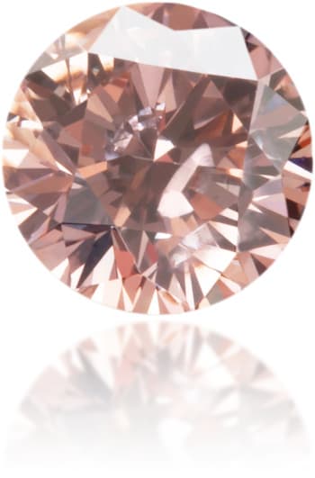 Natural Pink Diamond Round 0.26 ct Polished