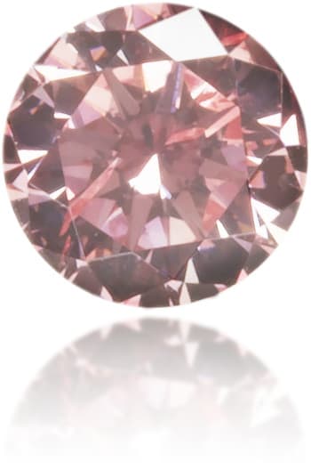 Natural Pink Diamond Round 0.08 ct Polished
