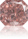 Natural Pink Diamond Rectangle 0.26 ct Polished