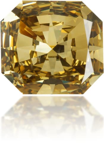 Natural Green Diamond Rectangle 9.26 ct Polished