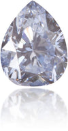 Natural Blue Diamond Pear Shape 0.11 ct Polished