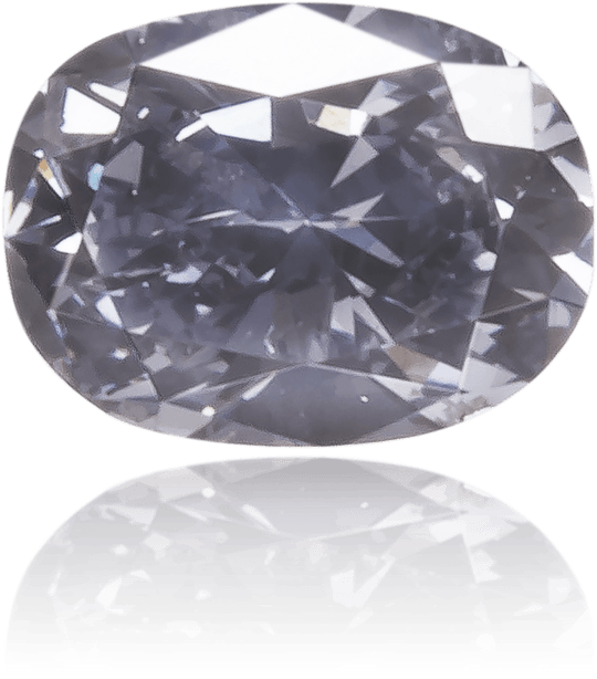 Natural Blue Diamond Oval 0.10 ct Polished