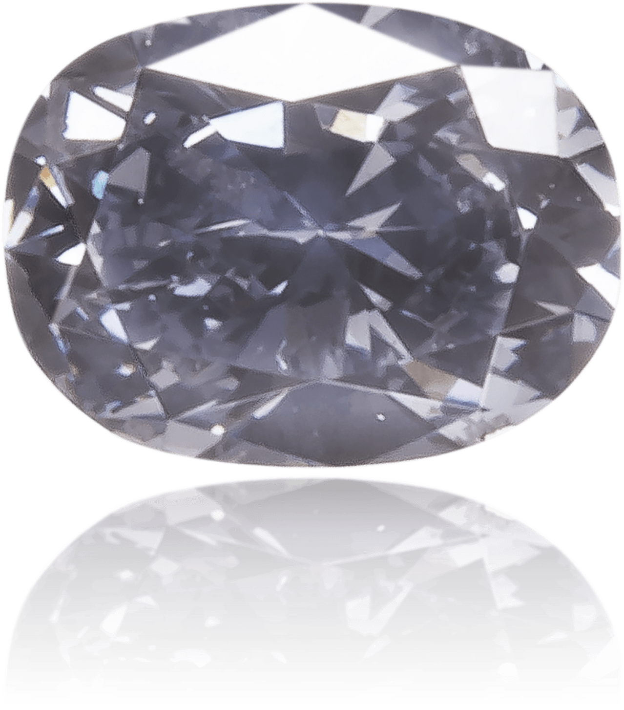 Natural Blue Diamond Oval 0.10 ct Polished