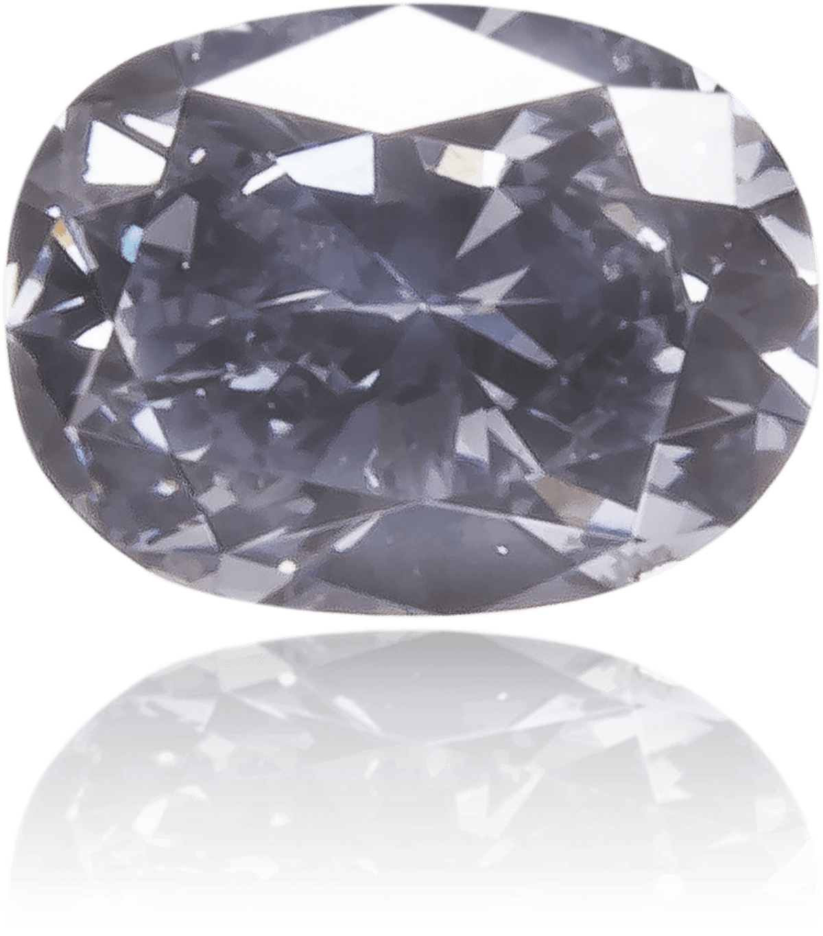 Natural Blue Diamond Oval 0.10 ct Polished