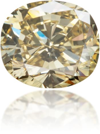 Natural Brown Diamond Cushion 0.82 ct Polished
