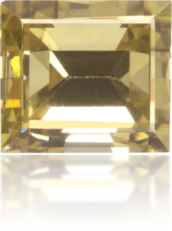 Natural Yellow Diamond Baguette 0.29 ct Polished
