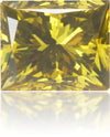 Natural Green Diamond Rectangle 0.37 ct Polished