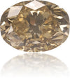 Natural Brown Diamond Oval 1.00 ct Polished