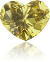 Natural Green Diamond Heart Shape 0.14 ct Polished