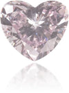 Natural Pink Diamond Heart Shape 0.13 ct Polished
