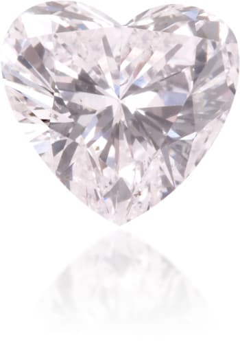 Natural Pink Diamond Heart Shape 0.54 ct Polished
