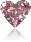 Natural Pink Diamond Heart Shape 0.40 ct Polished