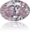 Natural Purple Diamond Oval 0.14 ct Polished