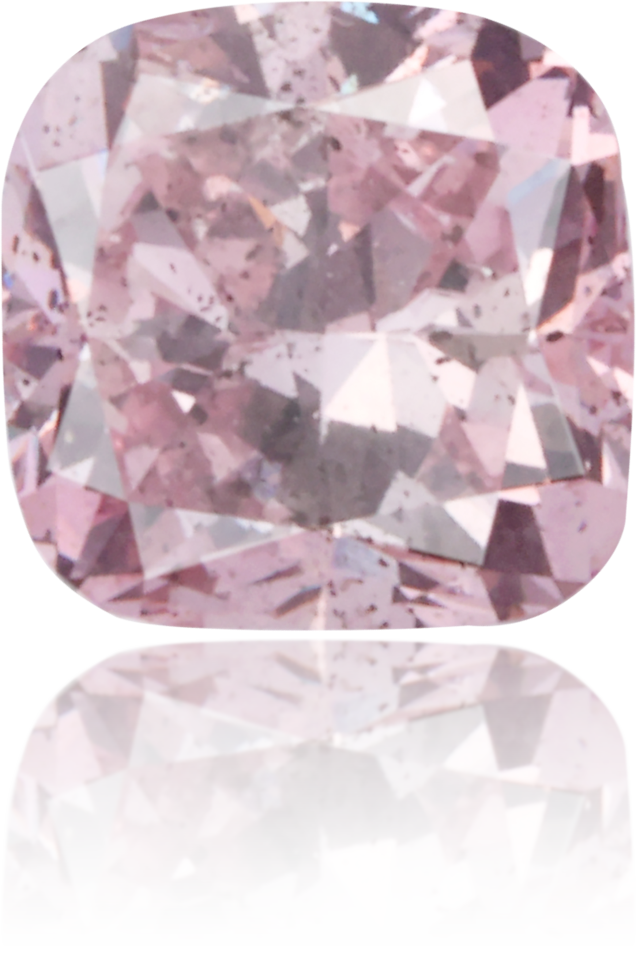 Natural Purple Diamond Cushion 0.46 ct Polished