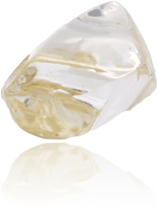 Natural Yellow Diamond Rough 0.86 ct Rough