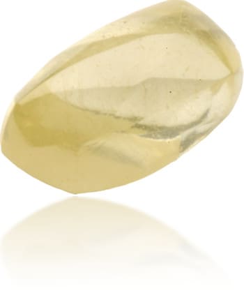 Natural Yellow Diamond Rough 0.83 ct Rough