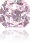 Natural Purple Diamond Square 0.22 ct Polished