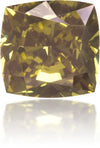 Natural Green Diamond Square 0.23 ct Polished