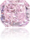 Natural Purple Diamond Square 0.25 ct Polished