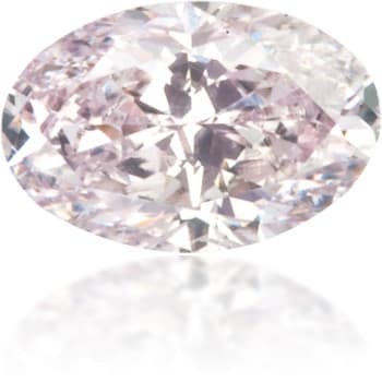 Natural Purple Diamond Oval 0.26 ct Polished