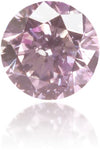 Natural Purple Diamond Round 0.20 ct Polished