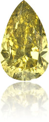 Natural Green Diamond Pear Shape 0.32 ct Polished