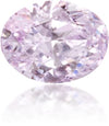 Natural Purple Diamond Oval 0.14 ct Polished