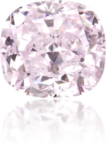 Natural Purple Diamond Cushion 0.41 ct Polished