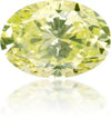 Natural Green Diamond Oval 0.91 ct Polished