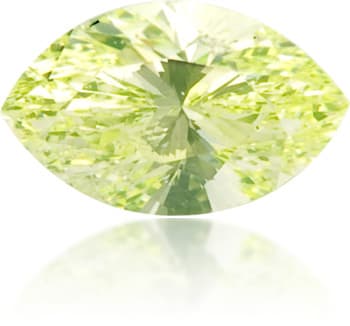 Natural Green Diamond Marquise 0.12 ct Polished