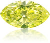 Natural Green Diamond Marquise 0.11 ct Polished