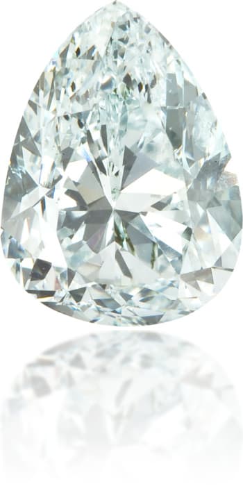 Natural Green Diamond Pear Shape 1.03 ct Polished
