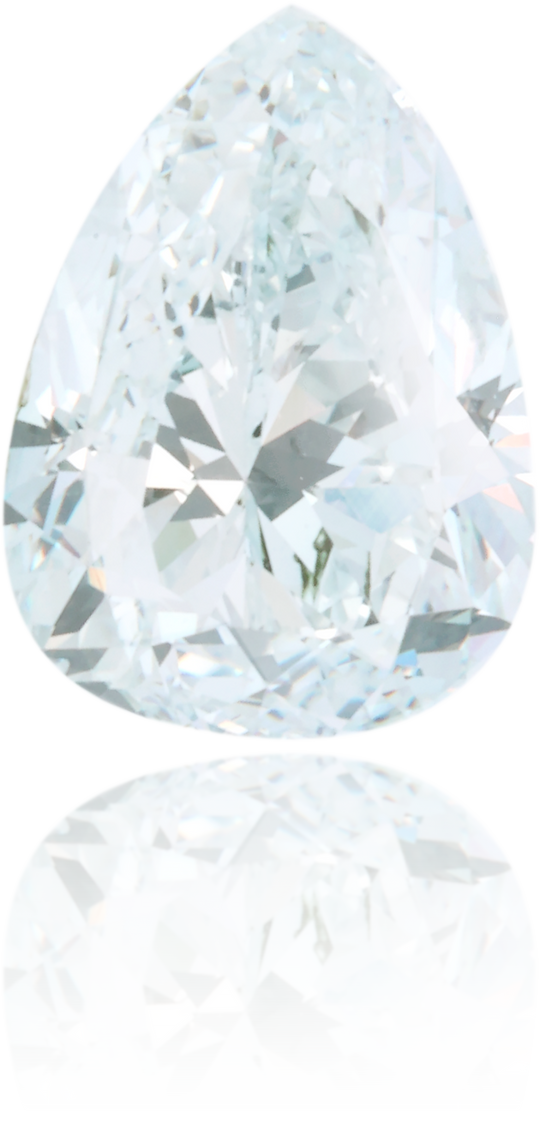 Natural Green Diamond Pear Shape 1.03 ct Polished