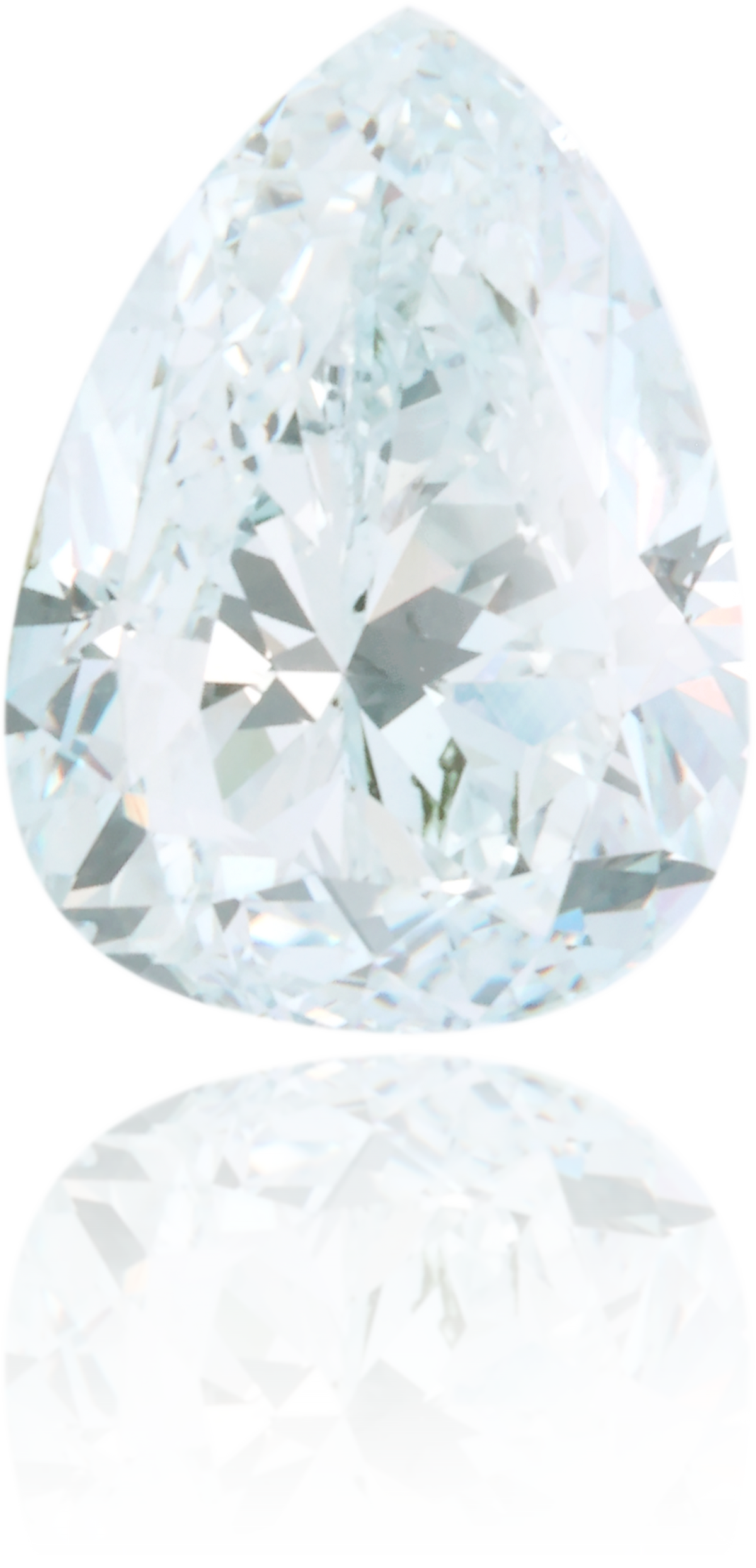 Natural Green Diamond Pear Shape 1.03 ct Polished