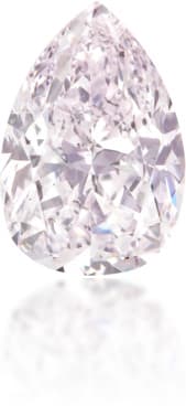 Natural Purple Diamond Pear Shape 0.51 ct Polished