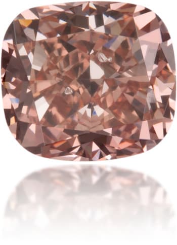 Natural Pink Diamond Cushion 0.78 ct Polished